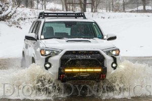 Toyota 4Runner LED Ditch Light Kit - Diode Dynamics - Stage Series Pro Combo - Yellow - `10-`24